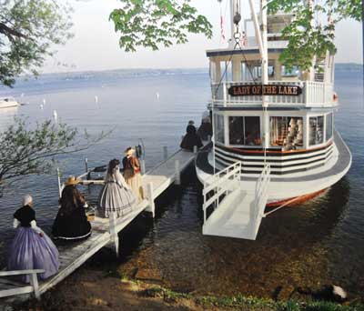 Civil War Re-enactment off of Geneva Lake